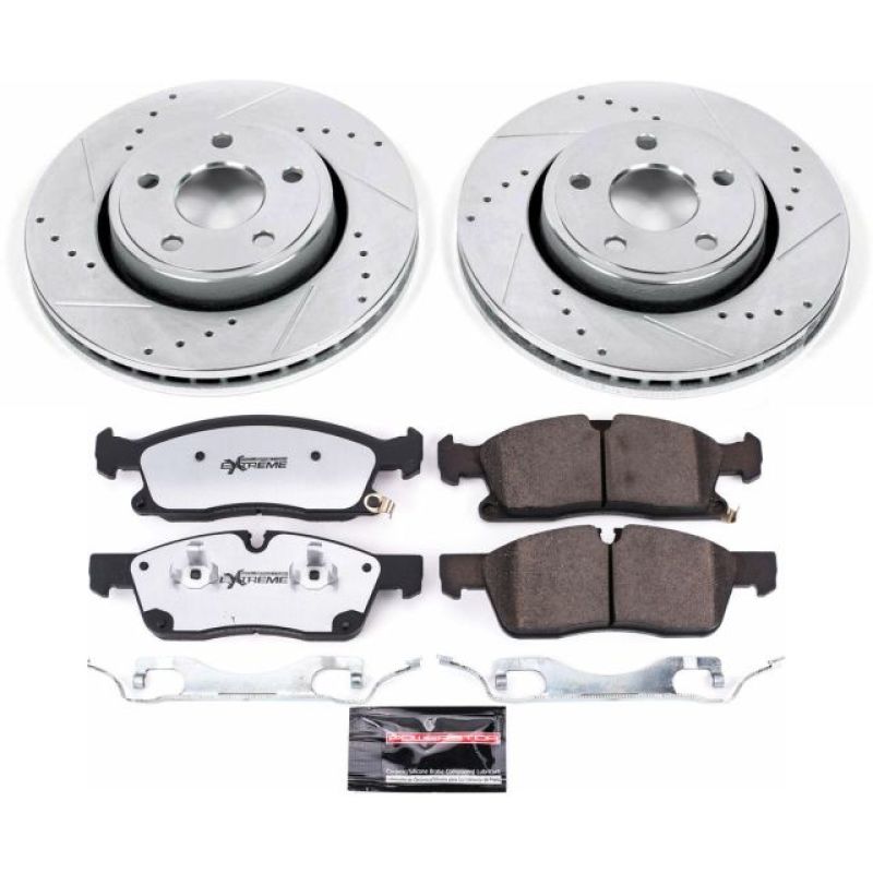 PowerStop Power Stop 17-19 Jeep Grand Cherokee Front Z36 Truck & Tow Brake Kit