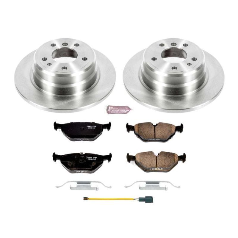 PowerStop Power Stop 1989 BMW 525i Rear Autospecialty Brake Kit
