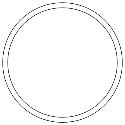 Cometic Gasket Cometic Holley Airhorn .060in Fiber Carburetor Gasket