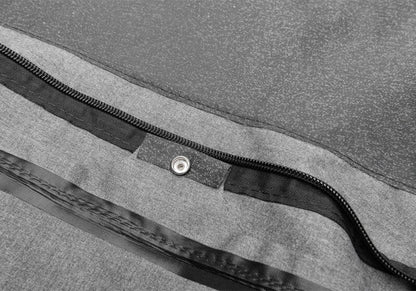 Rampage 1995-1998 Geo Tracker Soft Top OEM Replacement - Black Denim