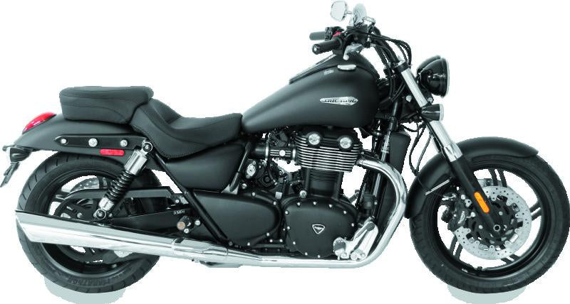 Mustang Motorcycle Mustang 10-18 Triumph Thunderbird, Thunderbird Storm Std. Touring 2PC Seat - Black