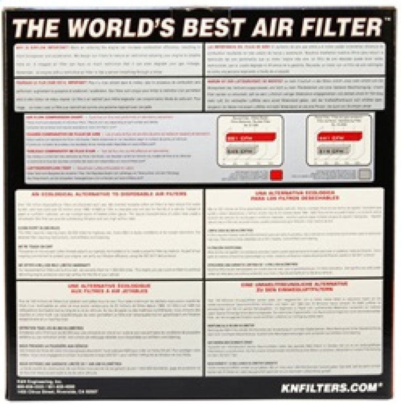 K&N Engineering K&N Replacement Air Filter DODGE TRUCK 1971-81