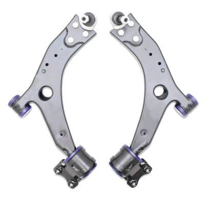 SuperPro 05-11 Ford Focus LS/LT/LV Volvo S40/V50 and C70/18mm Front Lower Control Arm Assembly Kit