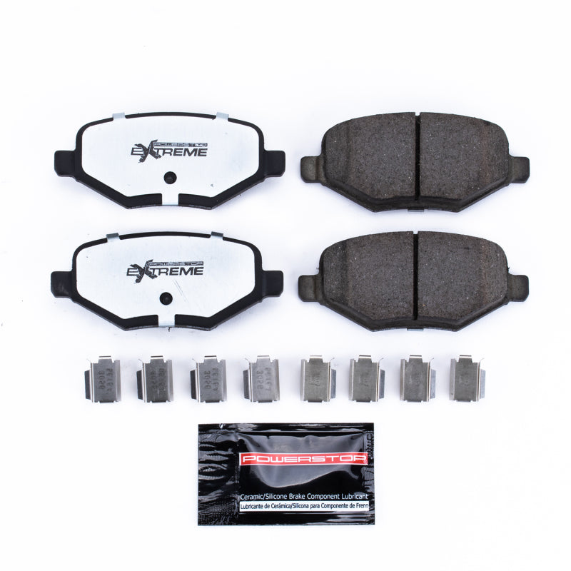 PowerStop Power Stop 11-13 Ford Edge Rear Z36 Truck & Tow Brake Pads w/Hardware