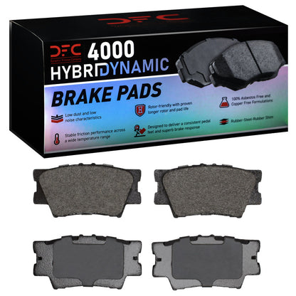 DFC 06-24 Toyota Rav4 Hybrid Rear 4000 Hybridynamic Brake Pads
