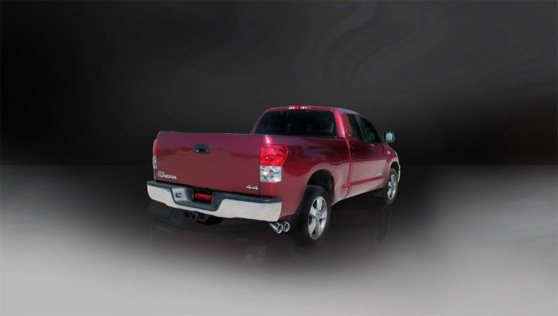 CORSA Performance Corsa 2011-2021 Toyota Tundra Double Cab/Crew Max 5.7L V8 Polished Sport Cat-Back Exhaust
