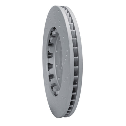 DFC 14-18 Audi RS7 Front Drilled Hi-Carbon Alloy Geomet Coated Rotor