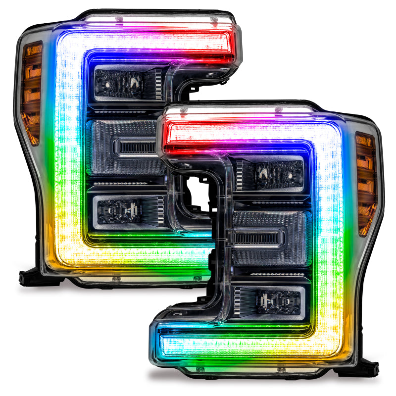 ORACLE Lighting Oracle 17-19 Ford F-250/F-350 Superduty Headlight DRL Upgrade Kit - ColorSHIFT