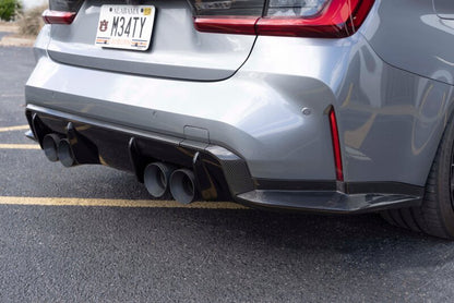 Dinan 21-27 BMW M3 (G80) Carbon Fiber Rear Side Splitters - Set