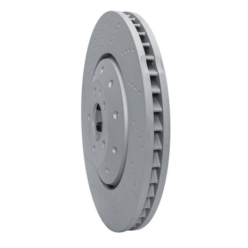 DFC 14-18 Audi RS7 Front Drilled Hi-Carbon Alloy Geomet Coated Rotor