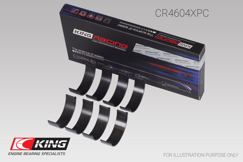 King Engine Bearings King Ford 2.3L Duratec Mazda L3-VDT MZR Turbo (Size 0.25) pMaxKote Coated Connecting Rod Bearing Set