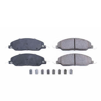 PowerStop Power Stop 05-10 Ford Mustang Front Z17 Evolution Ceramic Brake Pads w/Hardware