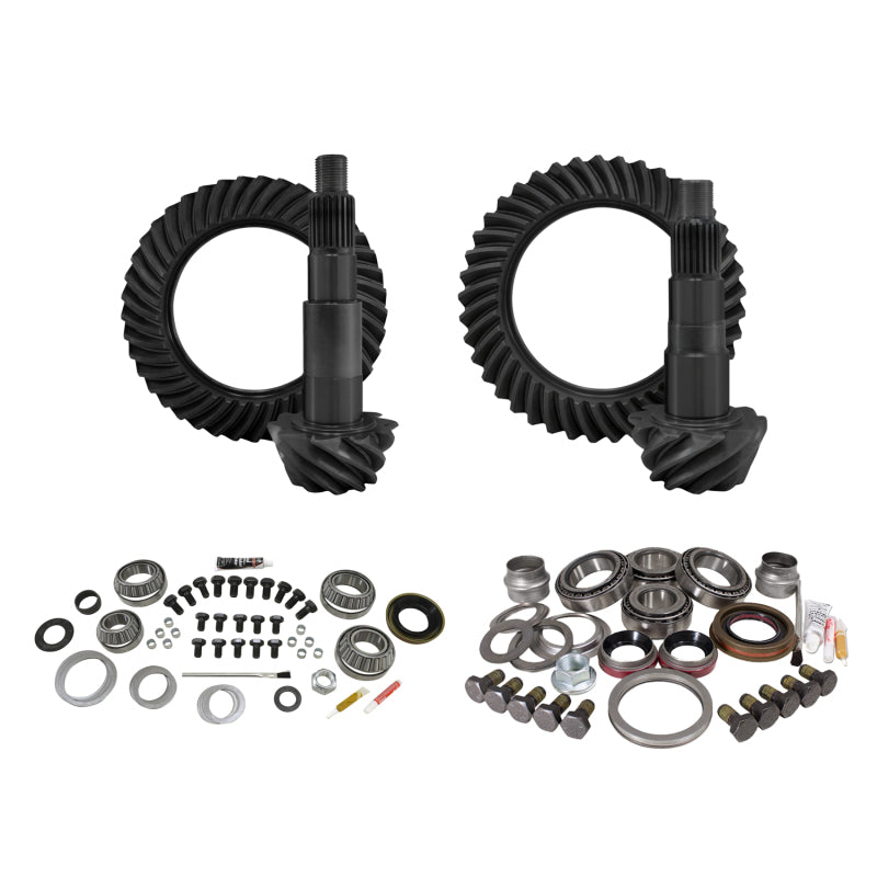 Yukon Gear & Axle Yukon Gear & Install Kit Package For Jeep JK Rubicon in a 5.38 Ratio