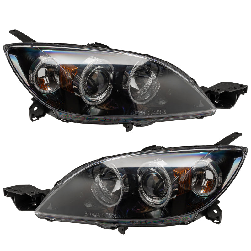 ORACLE Lighting Oracle 04-09 Mazda 3 SMD HL - Hatchback - Halogen Style - ColorSHIFT w/o Controller