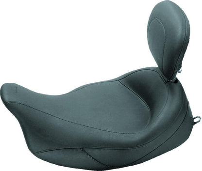 Mustang Motorcycle Mustang 08-21 Harley Electra Glide Std,Rd Glide,Rd King,Str Glide Touring Solo Seat - Black