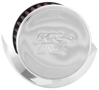 K&N Engineering K&N 1.375in Flange ID x 3in OD x 2.5in Height Clamp On Crankcase Vent Filter