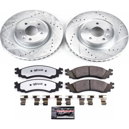 PowerStop Power Stop 2010 Ford Taurus Front Z36 Truck & Tow Brake Kit