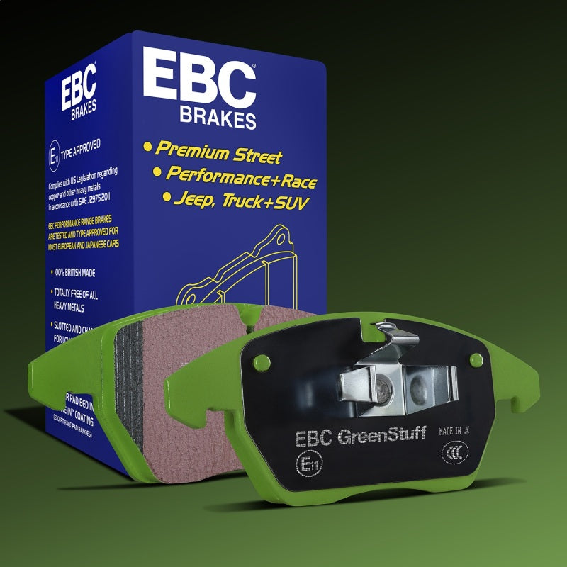 EBC 07-09 Porsche 911 (997) Greenstuff Rear Brake Pads