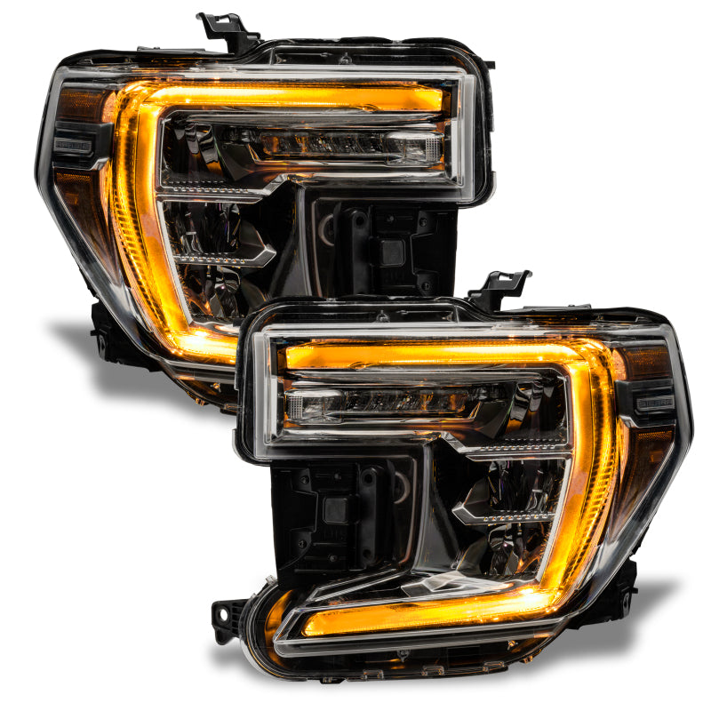 ORACLE Lighting Oracle 19-21 GMC Sierra 1500 RGB+W Headlight DRL Upgrade Kit - ColorSHIFT 2