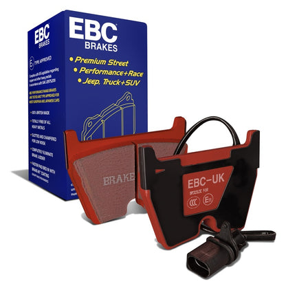 EBC 06-09 Audi RS4 4.2 (Cast Iron Rotors) Redstuff Front Brake Pads