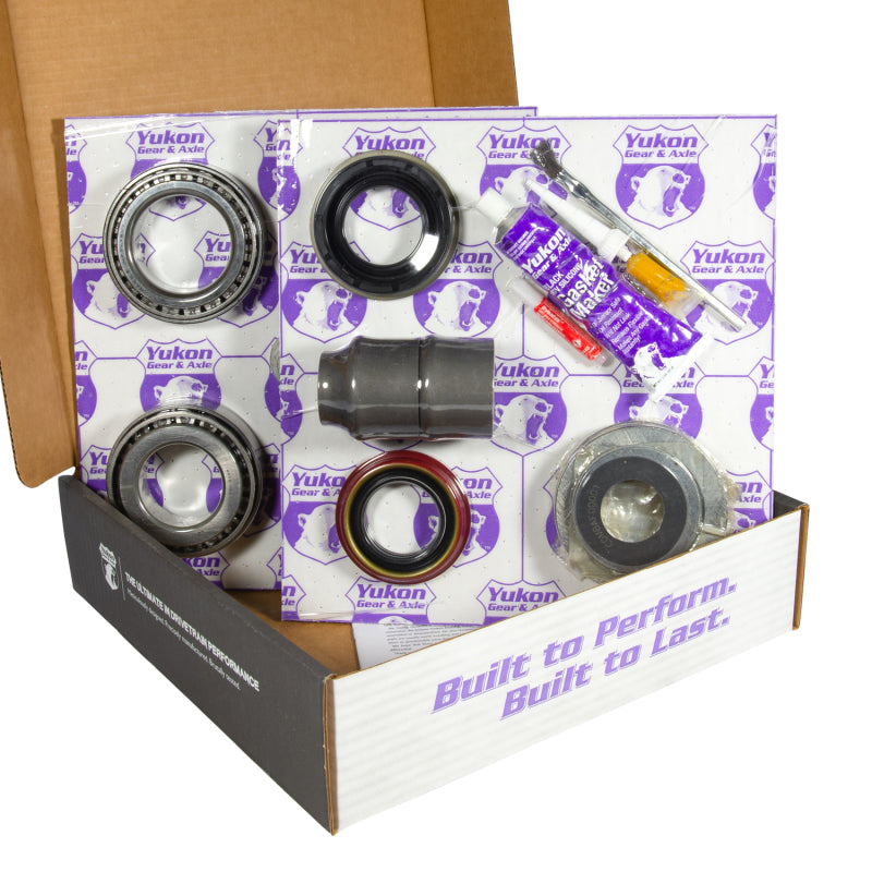 Yukon Gear & Axle Yukon Gear 9.75in Ford 4.11 Rear Ring & Pinion Install Kit 2.53in OD Axle Bearings and Seal
