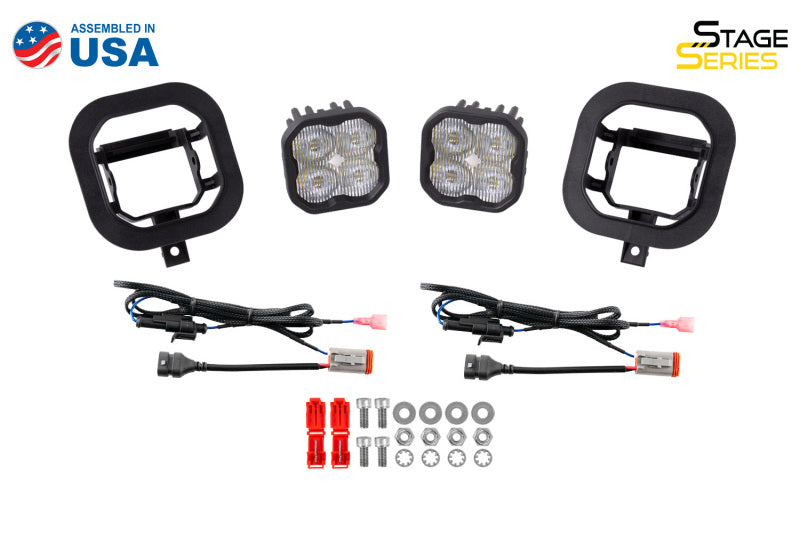 Diode Dynamics SS3 Sport Type SD Kit ABL - White SAE Fog