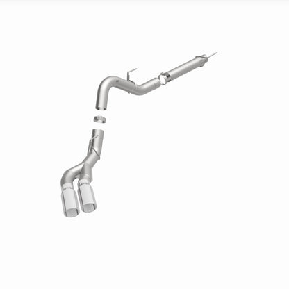 MagnaFlow CatBack 2018 Ford F-150 V6-3.0L Dual Exit Polished Stainless Exhaust - MF Series