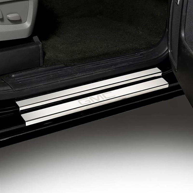 Putco 2020 GMC Sierra LD/HD - Crew Cab (4pc) w/ GMC Etching SS Door Sills