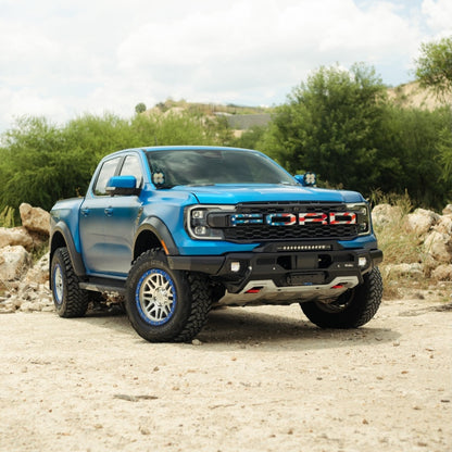 Rival 4x4 RIVAL 24-26 Ford Ranger Raptor Front Aluminum Bumper w/Winch Mount and Recovery Points