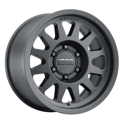 Method Wheels Method MR704 17x8.5 0mm Offset 5x5.5 108mm CB Matte Black Wheel