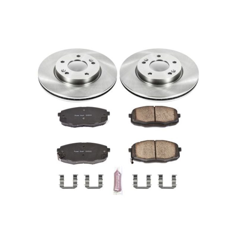PowerStop Power Stop 14-16 Kia Soul Front Autospecialty Brake Kit