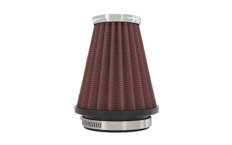K&N Engineering K&N Universal Chrome Filter 2.25 Inch Flange / 3.5 Inch Base / 2 Inch Top / 4 Inch Height