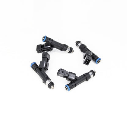 DeatschWerks 85-98 Volvo 240/740/940 Red Block 650cc Injectors - Set of 4