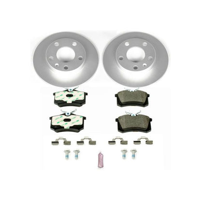 PowerStop Power Stop 02-06 Audi A4 Rear Euro-Stop Brake Kit