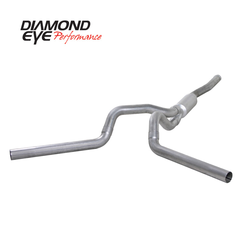 Diamond Eye Performance Diamond Eye KIT 4in Catback DUAL AL CHEVY/GMC 6.6L 2500/3500 2006-2007.5