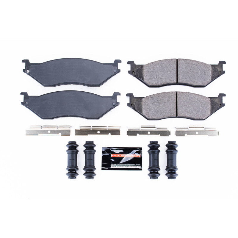 PowerStop Power Stop 2002 Ford E-550 Super Duty Front or Rear Z23 Evolution Sport Brake Pads w/Hardware