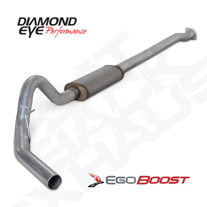 Diamond Eye Performance Diamond Eye KIT 3 1/2in Catback Single GAS AL FORD 3.5L F150 RAPTOR 11-13