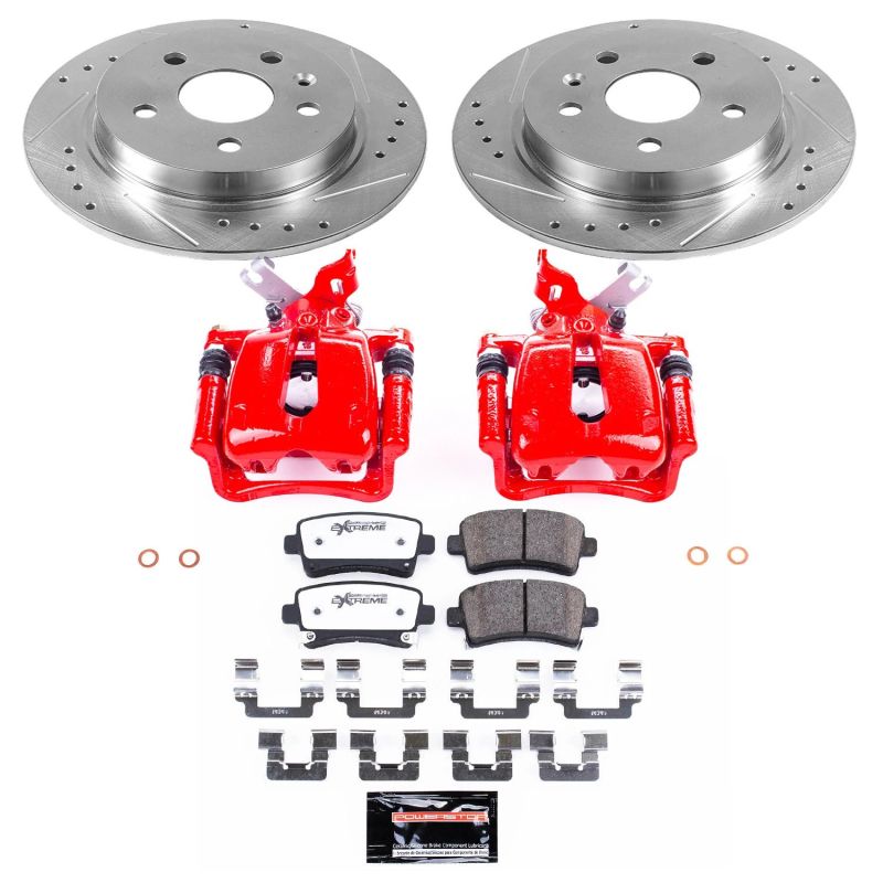 PowerStop Power Stop 12-16 Buick LaCrosse Rear Z26 Street Warrior Brake Kit w/Calipers