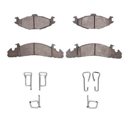 R1 Concepts R1 1984-1990 Chrysler Town & Country Front R1 Optimum OE Pads & Hardware Kit