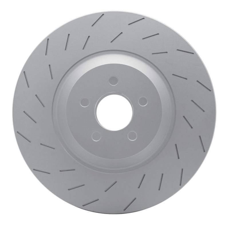 DFC 15-20 Dodge Challenger Front GeoSPEC Coated Rotor - Slotted