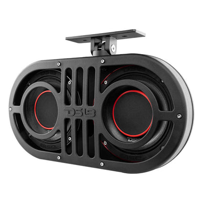 DS18 6.5in Rollcage Soundbar Loaded Built In RGB LED Lights 450 Watts RMS 2x PRO-HY6.4B Included