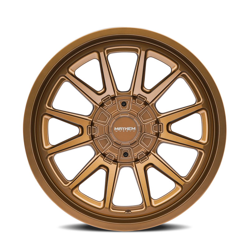 Mayhem 8116 Intrepid 20x9 / 8x170 BP / 0mm Offset / 125.2mm Hub Matte Bronze Wheel