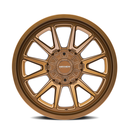 Mayhem 8116 Intrepid 20x9 / 8x180 BP / 0mm Offset / 124.1mm Hub Matte Bronze Wheel