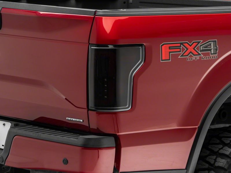 Raxiom 15-17 Ford F-150 Axial Series LED Tail Lights- Black Housing (Smoked Lens)