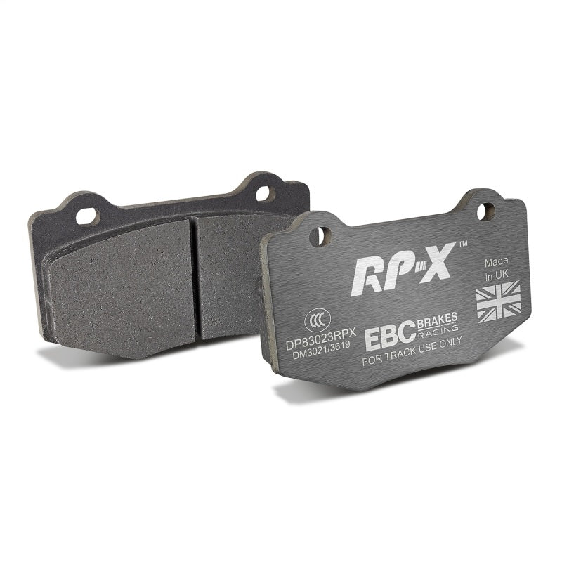 EBC Racing 14-16 Chevrolet Corvette Stingray 6.2L (C7) RP-X Rear Brake Pads
