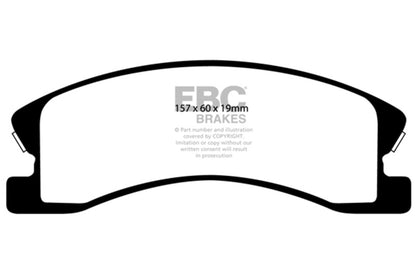 EBC 99-04 Jeep Grand Cherokee 4.0 (Akebono) Ultimax2 Front Brake Pads