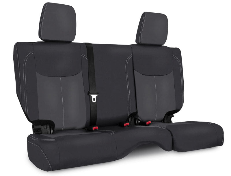 PRP Seats PRP 13-18 Jeep Wrangler JK Rear Seat Cover/2 door - Black/Grey