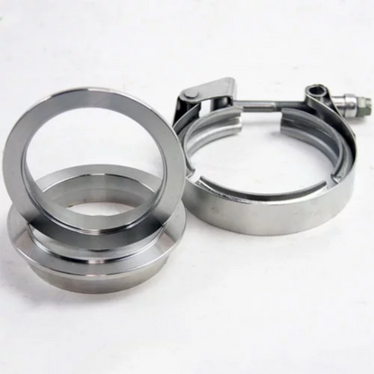 Granatelli Motor Sports Granatelli 4.0in Mating Male to Female Flanges w/V-Band Clamp
