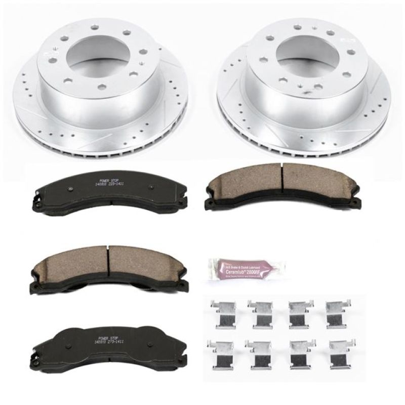 PowerStop Power Stop 11-20 GMC Sierra 3500 HD Rear Z23 Evolution Brake Kit