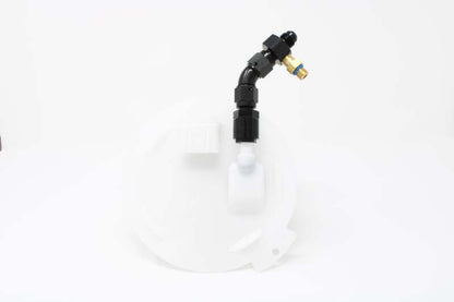 Aeromotive VaporWorx Gauge Setting Fitting Adapter - (1) AN-06 Male-Male Union & 1/8in NPT Port